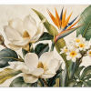 Premium Botanical Floral Acrylic Wall Art – 10x14 Inch