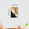 Premium Luxury Abstract Acrylic Wall Art | 10×14 Inch | Modern Gold & Black Design | Adhesive Tape Wall Mount | Living Room & Bedroom Décor